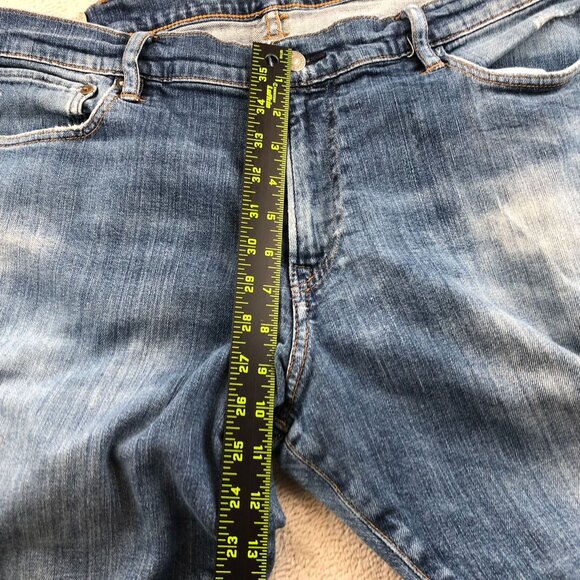 Polo Ralph Lauren Mens Jeans Size 38x32 Straight Classic Blue Denim Y2K - Picture 7 of 16